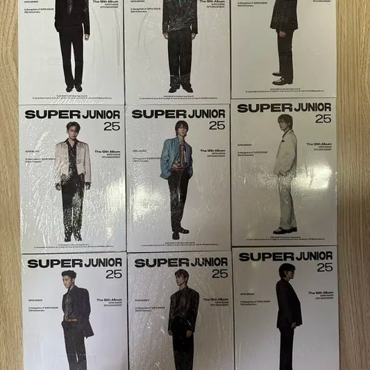 (미개봉) 슈퍼주니어 20주년 앨범