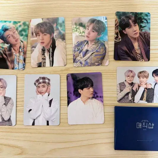 방탄 머5터 매직샵 포카 판매합니다!