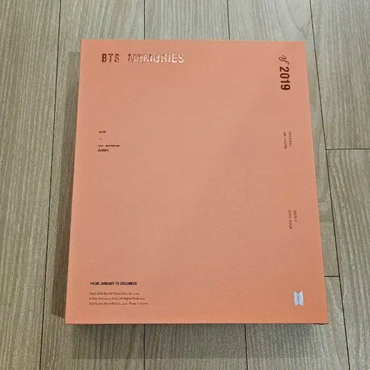 방탄소년단 BTS Memories 2019 DVD(포카 미포함)