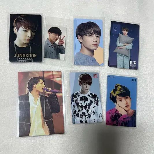 방탄 bts 정국 jungkook 희귀 포카 모음 7장 일괄