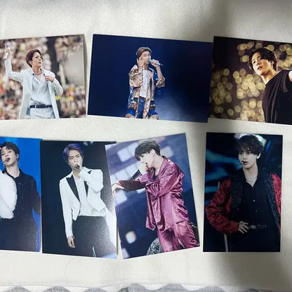 방탄 bts 일본 럽셀 특전 엽서 포카 세트