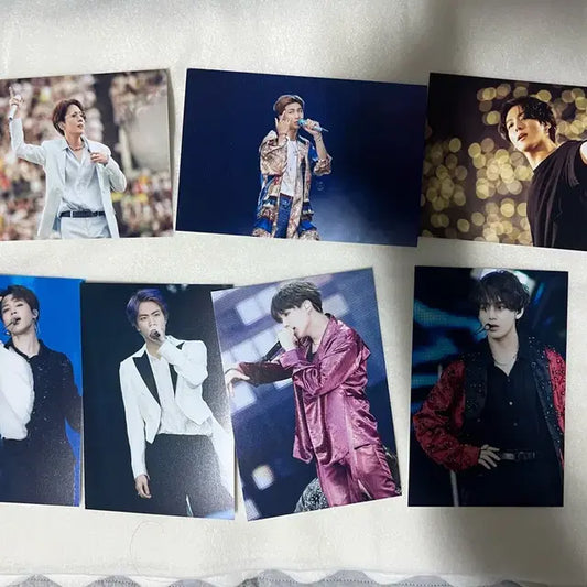 방탄 bts 일본 럽셀 특전 엽서 포카 세트