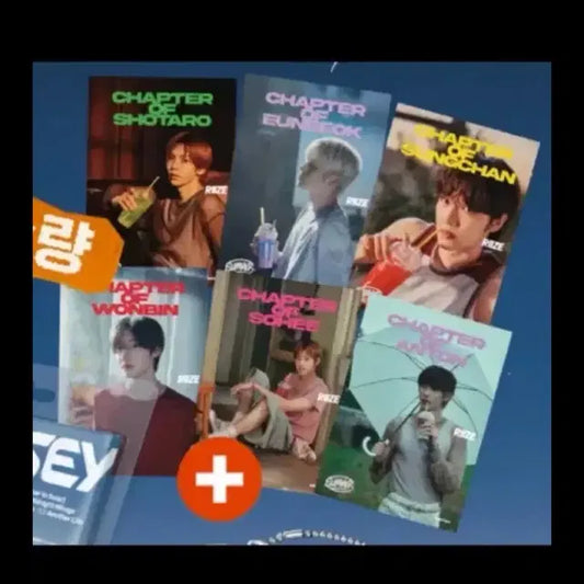 라이즈 메가커피 포스터 세트 일괄 미개봉