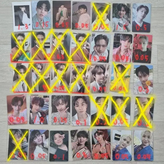세븐틴 포카 포토카드 양도
