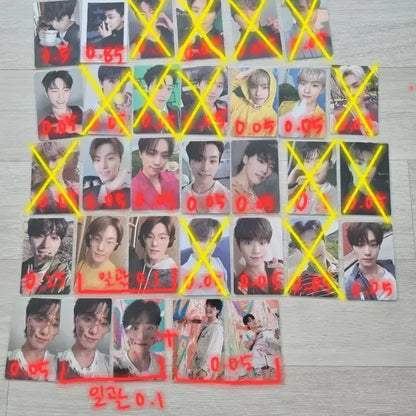 세븐틴 포카 포토카드 양도