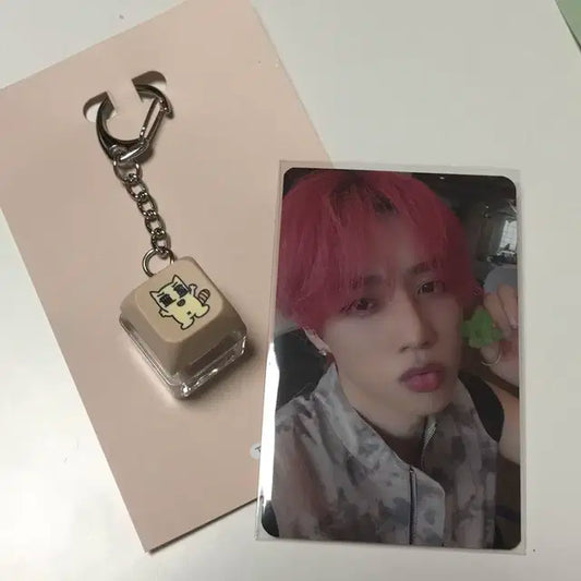 더보이즈 선우 포카 더블레이즈 엠디 키캡 키링 md
