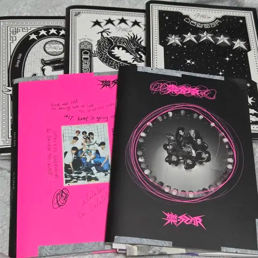 일괄) 스트레이키즈 특 락 공개 앨범 포스터 cd 스티커 스크랩