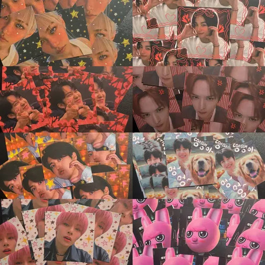 스트레이키즈 스키즈 스티커 리노 필릭스  현진 한지성 창빈 승민 아이엔