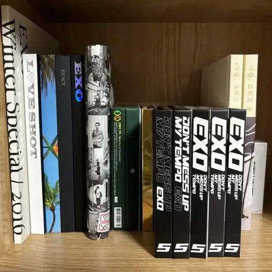 엑소 앨범 포카 인형 일괄