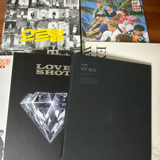 엑소 앨범 포카 인형 일괄
