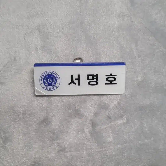 고잉세븐틴 디에잇 서명호 명찰 비공굿