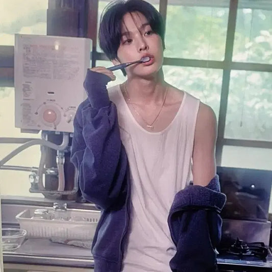 위시 전시회 양치리쿠 포스터 미개봉