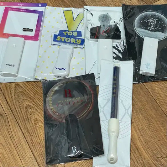 빅스 엔 레오 차학연 정택운 콘서트 팬미팅 응원봉