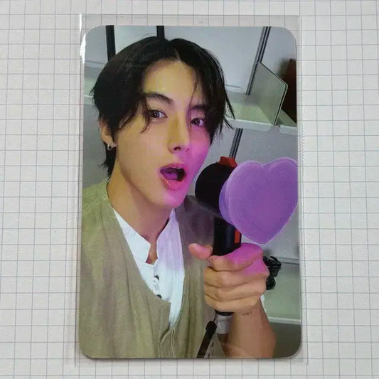 더보이즈 에릭 응원봉 포카