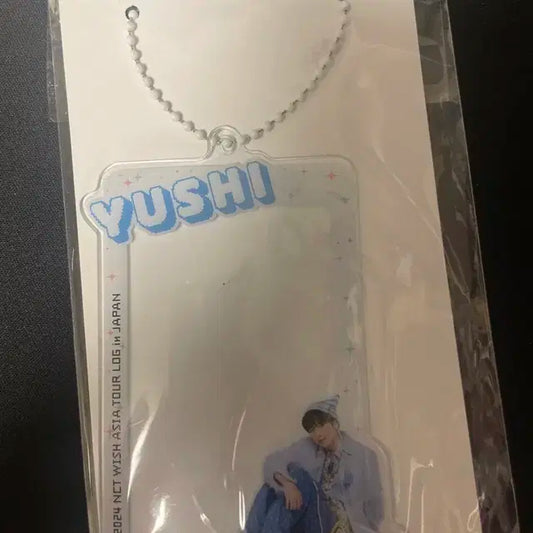 미개봉)엔시티위시 로그인 일본 랜덤토이 포카 슬리브 유우시