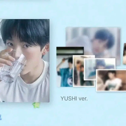 위시 전시회 유우시 포토북/여름나기부적/티켓/특전포카 일괄