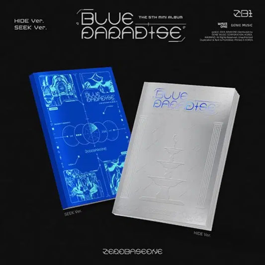 (급전) 제로베이스원 앨범 (블루 파라다이스) HIDE ver.
