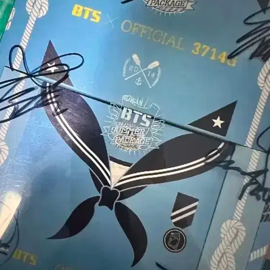방탄소년단 bts 방탄 싸인 2014 썸패 썸머패키지 희귀 템