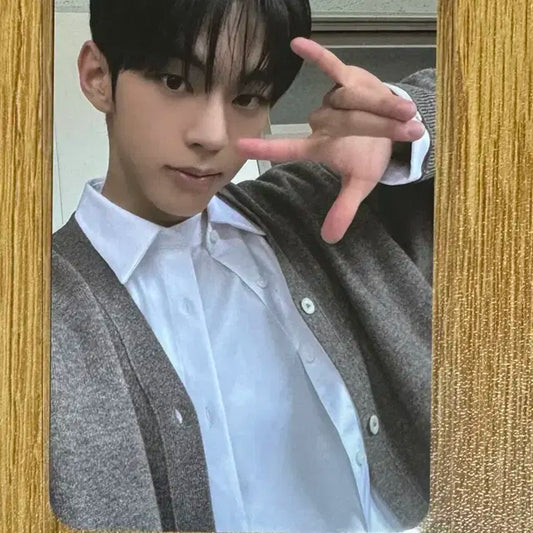투어스 도훈 미공포 조은뮤직 특전 포카