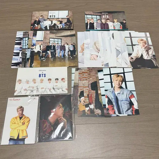 방탄소년단 T월드, VT, 메디힐 엽서 포카(남준석진윤기호석 지민태형정국