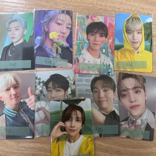 세븐틴 포카 일괄