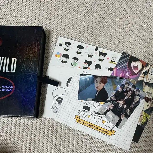 방탄 BTS 다크앤와일드 & 상남자 앨범