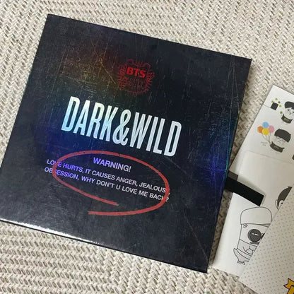 방탄 BTS 다크앤와일드 & 상남자 앨범