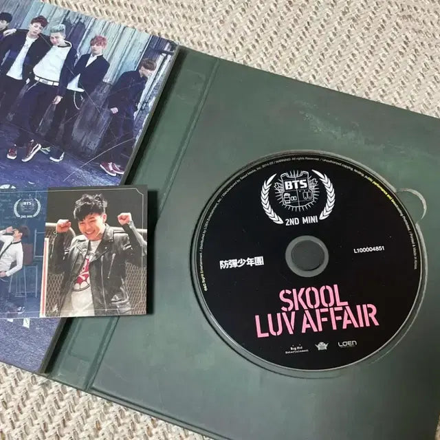 방탄 BTS 다크앤와일드 & 상남자 앨범