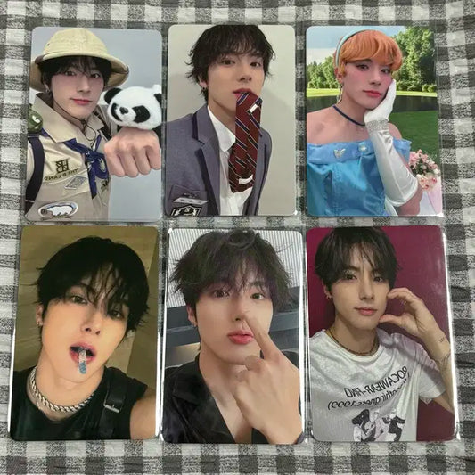 일괄)더보이즈 에릭 더비랜드 더블레이즈 첫중막 입장포카