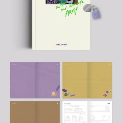 방탄 데코키트 윤기 풀셋 BTS DECO KIT suga poca