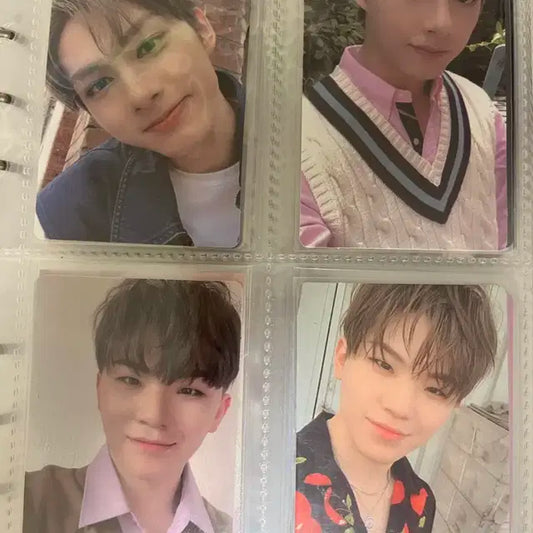 세븐틴 포카 판매 캐럿존 앨포 쿱스정한조슈아준호시원우우지디에잇민규도겸승관