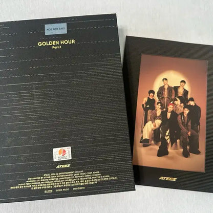 에이티즈 [ GOLDEN HOUR ] 비매 싸인앨범