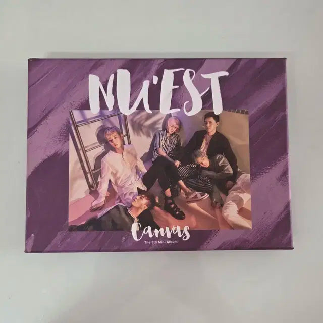 뉴이스트 Nu'Est다섯번째미니앨범 CANVAS