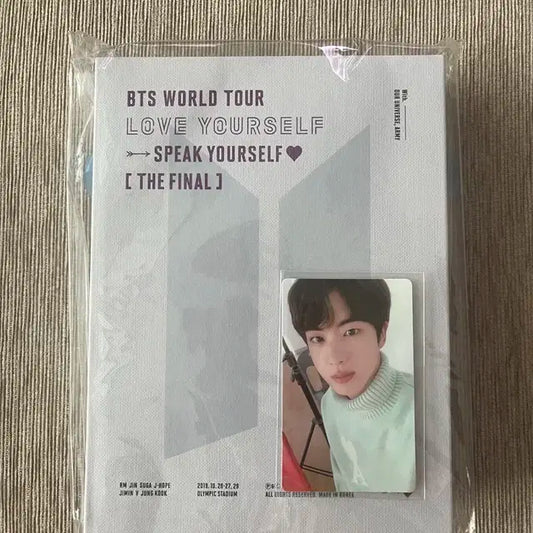 BTS 방탄소년단 스픽콘 DVD 파이널 풀셋