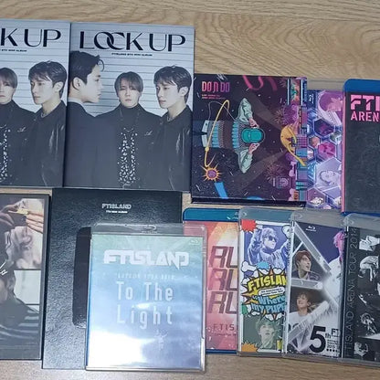 ft아일랜드 앨범(일본앨범, 싸인앨범 포함), DVD, 포카 일괄급처분