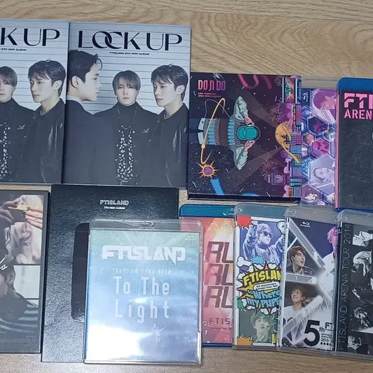ft아일랜드 앨범(일본앨범, 싸인앨범 포함), DVD, 포카 일괄급처분