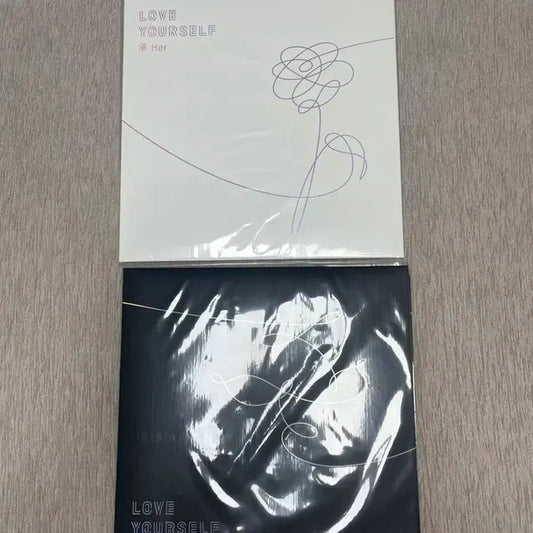 BTS 방탄소년단 LP 바이닐 her tear 미개봉 일괄