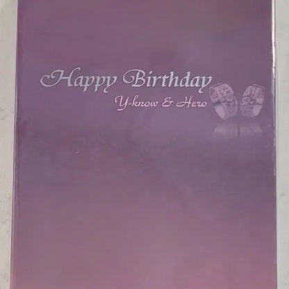 동방신기 팬북 팬픽 바림님 외15명 Happy Birthday 판매합니다