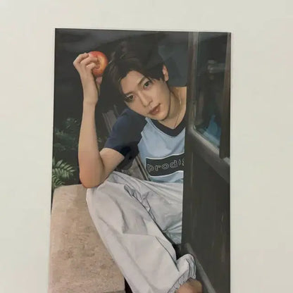 엔시티위시 시온 전시회 엠디 패브릭 포스터