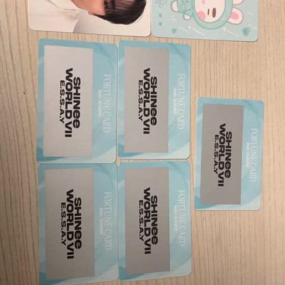 샤이니 오이콘 에세이 엠디 온유 키 포춘 메세지카드 일괄 양도