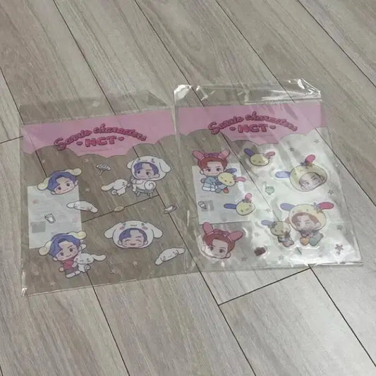 엔시티 드림 제노 재민 산리오 클리어 스티커