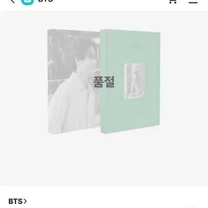 (위버스 특전 포함) BTS V 방탄소년단 뷔 화보 포토북 TYPE 1