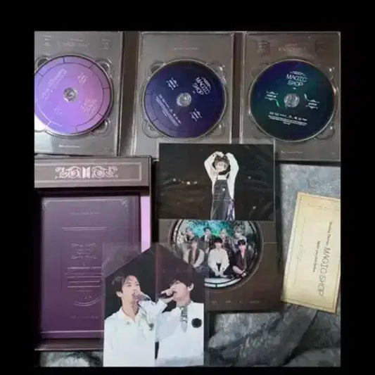 방탄소년단 bts  일본 매직샵 블루레이  set+지민  인화사진 풀셋