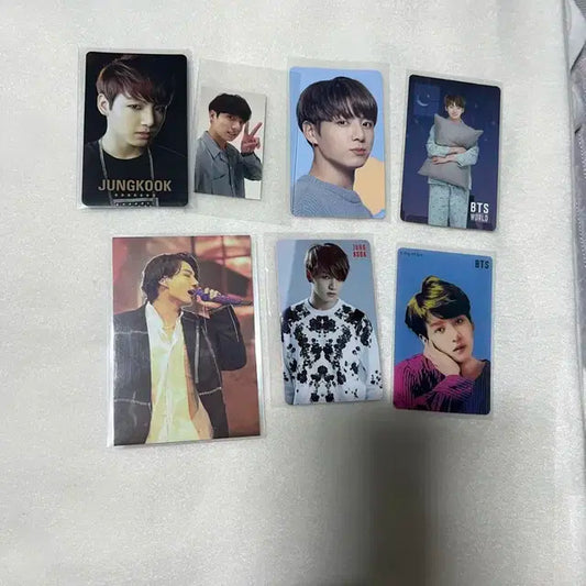 방탄 bts 정국 jungkook 희귀 포카 모음 7장 일괄