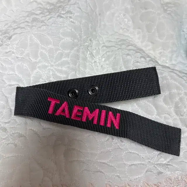 2017 샤이니 파이브투어 태민 스트랩 네임택