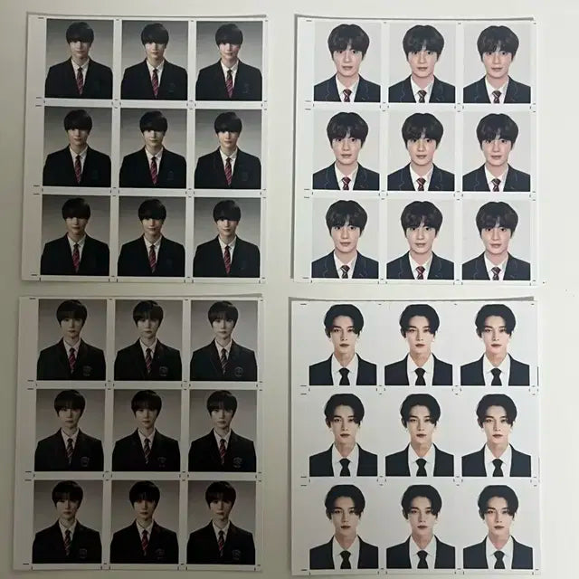 투모로우바이투게더 휴닝카이태현범규연준 증명사진