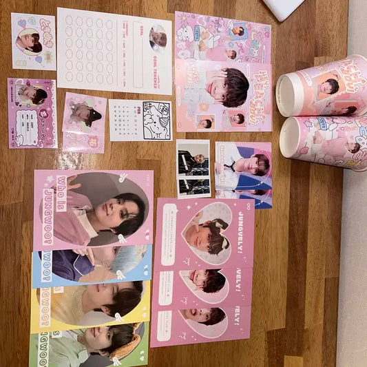 정우 생일카페 특전