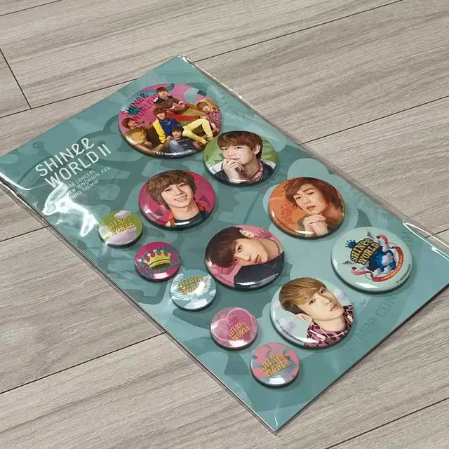 샤이니 해부콘 핀뱃지 세트