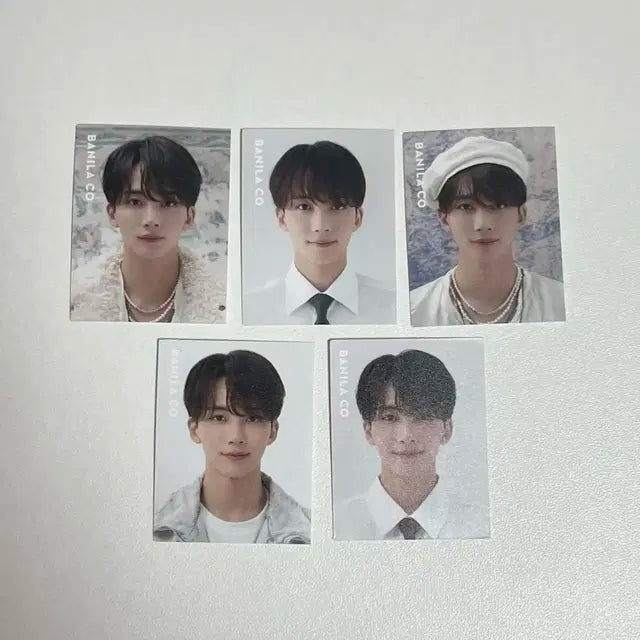 바닐라코 정한 증사 5장 일괄 판매 (배송비 포함)