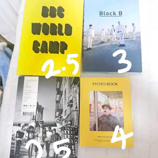 피오 표토북 블락비 미국 일본 단체 화보집 판매